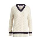 Ralph Lauren The Cricket Sweater Cream/bordeaux/navy