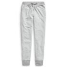 Ralph Lauren Striped Fleece Jogger Pant Heather Grey/ivory Stripe