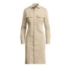 Ralph Lauren Cotton Twill Shirtdress Coastal Beige