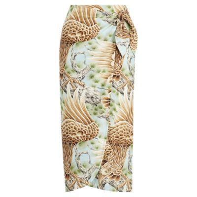 Ralph Lauren Print Sarong Sage