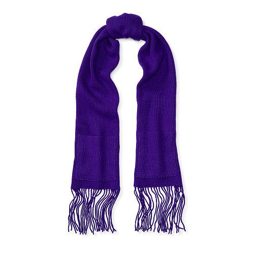 Polo Ralph Lauren Wool-blend Pocket Scarf British Purple