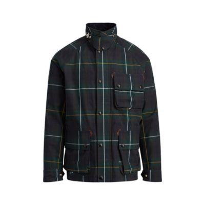Ralph Lauren Water-resistant Cotton Jacket Modern Campbell Plaid