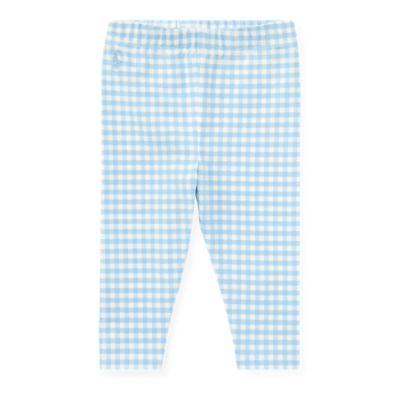 Ralph Lauren Gingham Jersey Legging Blue Multi 6m