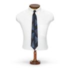 Ralph Lauren Handmade Silk Jacquard Tie Navy/blue/cream