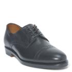 Polo Ralph Lauren Slaton Calfskin Cap-toe Shoe Black