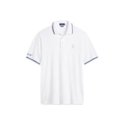 Ralph Lauren Classic Fit Mesh Polo Shirt White 6x Big