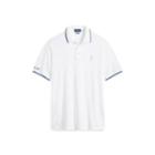 Ralph Lauren Classic Fit Mesh Polo Shirt White 6x Big