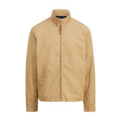 Ralph Lauren Cotton Twill Jacket Luxury Tan