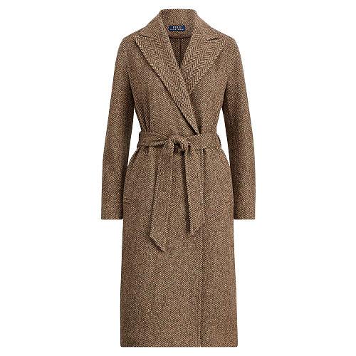 Polo Ralph Lauren Donegal Tweed Open-front Coat