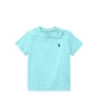 Ralph Lauren Cotton Jersey Crewneck T-shirt Light Mint 6m