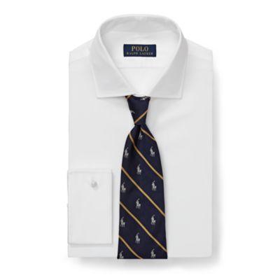 Ralph Lauren Slim-fit Cotton Tuxedo Shirt White