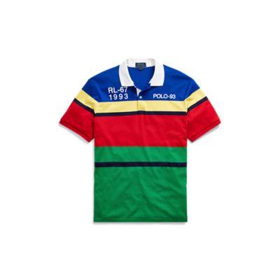Ralph Lauren Cp-93 Classic Fit Cotton Polo Cruise Royal Multi L Tall