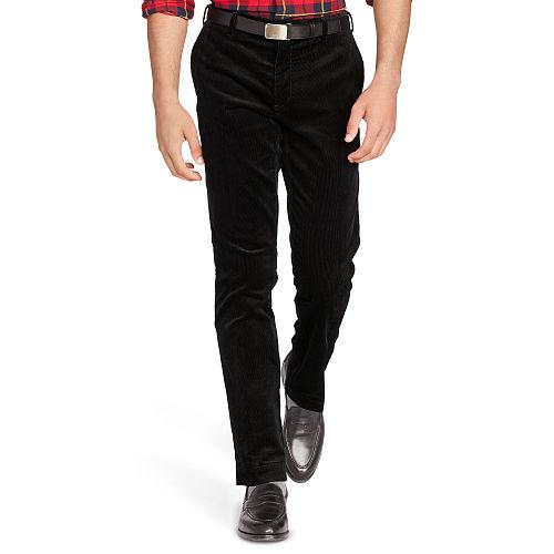Polo Ralph Lauren Stretch Slim-fit Corduroy Pant Polo Black