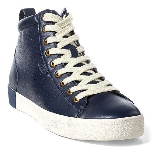 Polo Ralph Lauren Averett Nappa High-top Sneaker