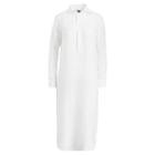 Polo Ralph Lauren Elongated Linen Shirt White