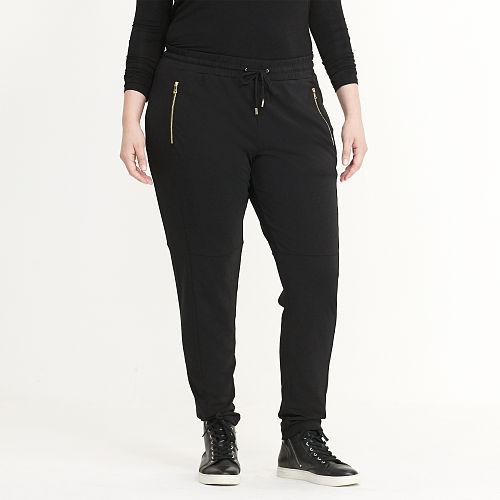 Ralph Lauren Lauren Woman Jersey Jogger Black