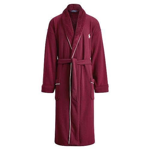 Polo Ralph Lauren Fleece-lined Shawl-collar Robe