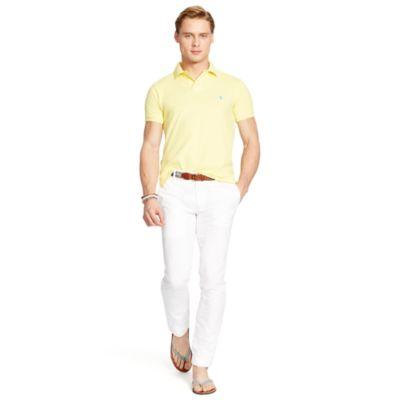 Ralph Lauren Slim Fit Cotton Chino White