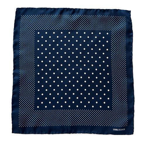 Ralph Lauren Rrl Dot-print Silk Pocket Square