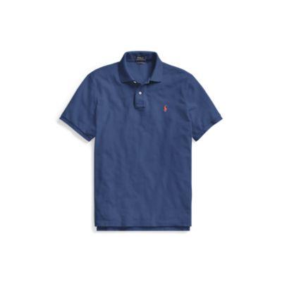 Ralph Lauren Classic Fit Mesh Polo Shirt Light Navy 2x Big