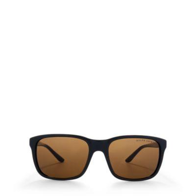 Ralph Lauren Rl Hinge Square Sunglasses Olive