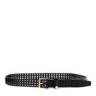 Ralph Lauren Lauren Lauderdale Faux-leather Belt Black