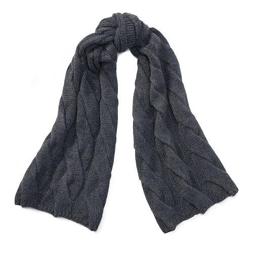 Polo Ralph Lauren Rope Cable-knit Wool Scarf