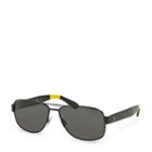 Polo Ralph Lauren Color-blocked Sunglasses Semishiny Black