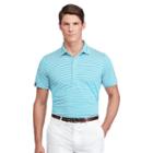 Ralph Lauren Rlx Golf Active-fit Performance Polo Navy/sapphire/white/blaze