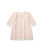 Ralph Lauren Fit-and-flare Sweater Dress Creamy Pink 18-24m