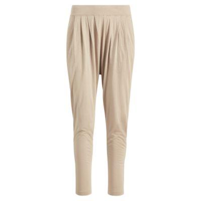 Ralph Lauren Stretch Jersey Harem Pant Dusty Brown Heather