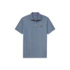 Ralph Lauren Custom Fit Piqu Polo Shirt Supply Blue Melange