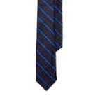 Polo Ralph Lauren Silk Bar Stripe Repp Tie Navy/royal