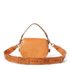 Polo Ralph Lauren Small Sullivan Saddle Bag Caramel