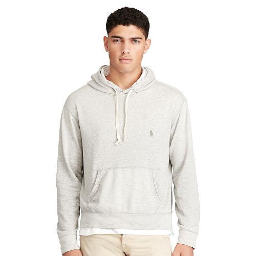 Polo Ralph Lauren Cotton Spa Terry Hoodie Spring Heather