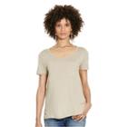 Polo Ralph Lauren Jersey Scoopneck Pocket Tee Dark Khaki