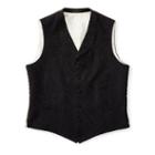 Ralph Lauren Rrl Bryant Cotton-blend Vest Faded Black
