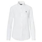 Polo Ralph Lauren Relaxed Fit Linen Shirt White