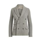 Ralph Lauren Harper Jacket Medium Grey Melange