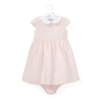 Ralph Lauren Pintucked Dress & Bloomer Morning Pink 18m