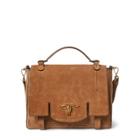 Ralph Lauren Suede School Bag Bisque