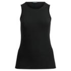 Ralph Lauren Ribbed Stretch Cotton Tank Polo Black