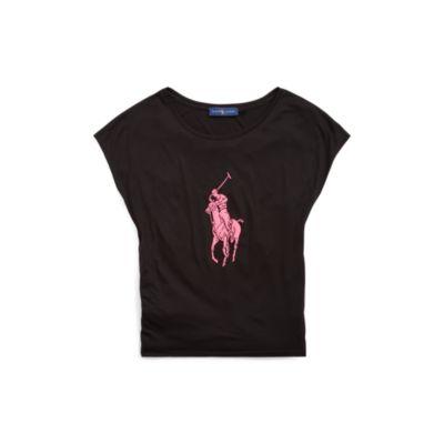 Ralph Lauren Pink Pony Short-sleeve T-shirt Black