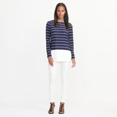 Ralph Lauren Stretch Cotton Twill Legging Antique Ivory