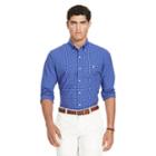 Polo Ralph Lauren Checked Cotton Poplin Shirt Navy/white