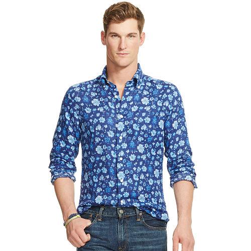 Polo Ralph Lauren Floral Linen Sport Shirt Chillmark Floral