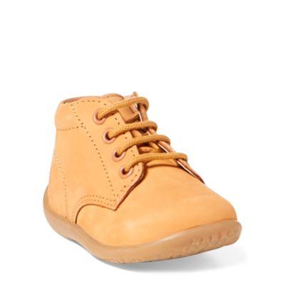 Ralph Lauren Kinley Leather Boot Cashew