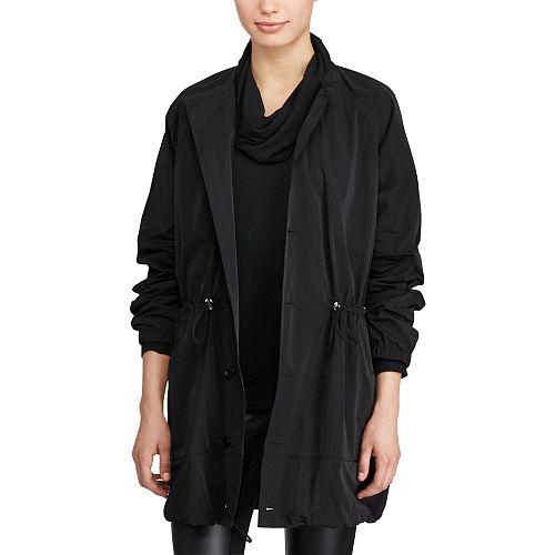 Ralph Lauren Lauren Drawcord Taffeta Jacket