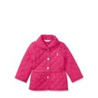 Ralph Lauren Quilted Barn Jacket Active Pink 6m