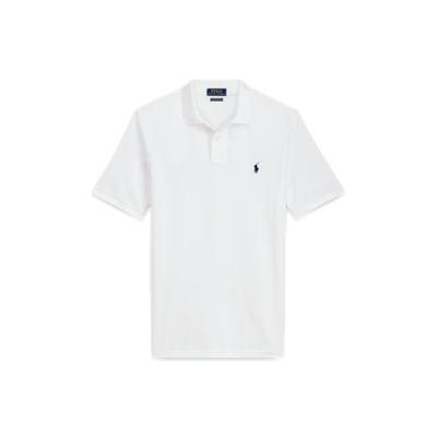 Ralph Lauren Classic Fit Mesh Polo Shirt White 2xl Tall